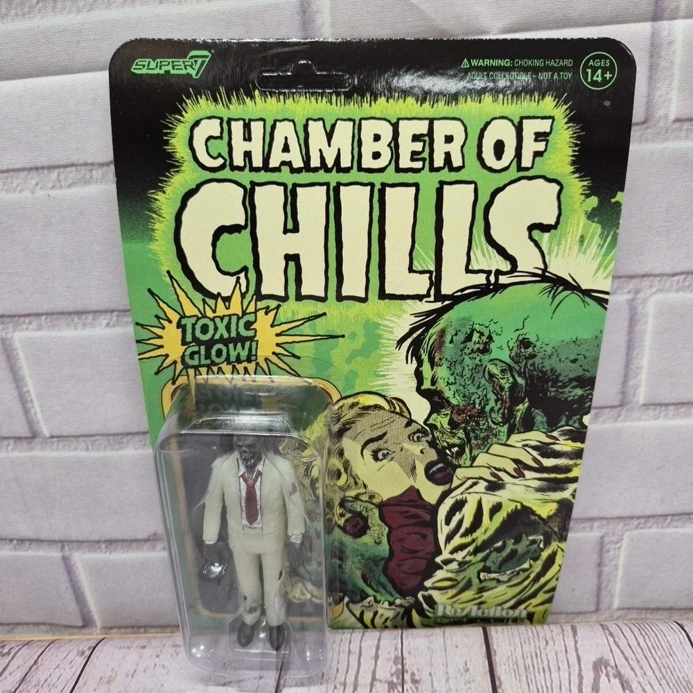 Super7 Pre-Code Horror Reaction Figure Wave 4 Glow In The Dark Heartless Zombie